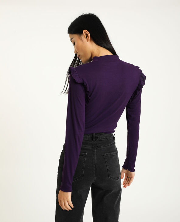 Top manches longues violet - Pimkie
