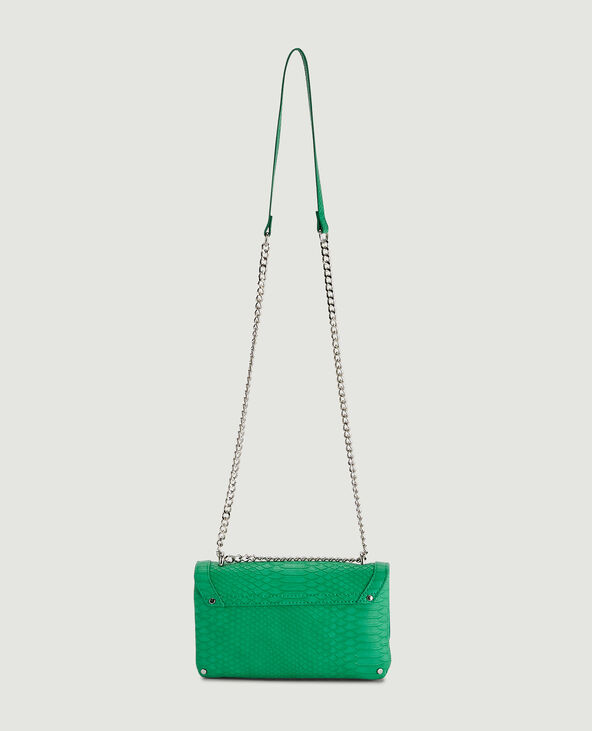 Sac effet serpent vert émeraude - Pimkie
