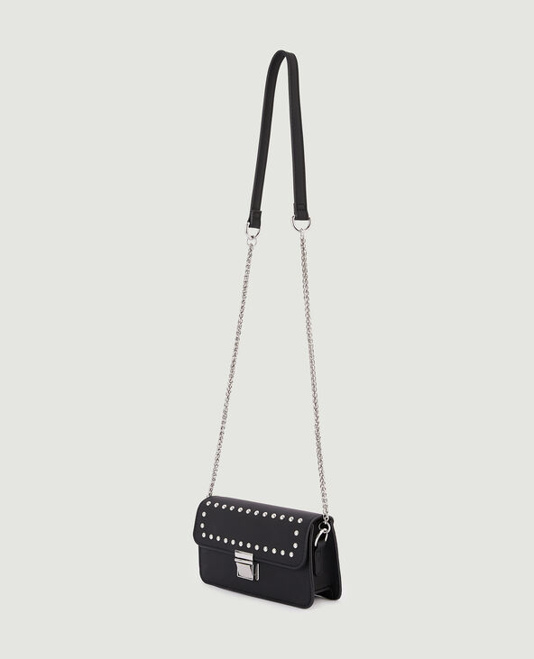 Mini sac rigide avec clous noir - Pimkie