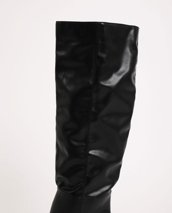 Bottes à talons noir - Pimkie