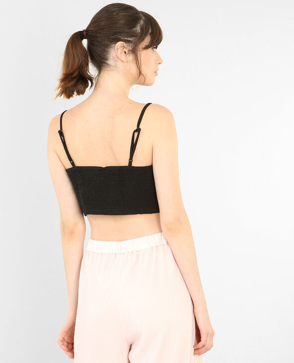 Brassière fines bretelles noir - Pimkie