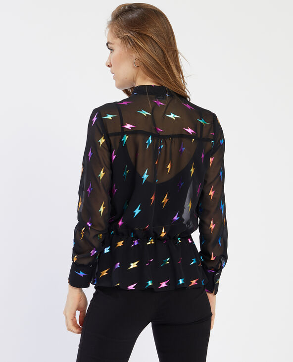 Blouse fluide noir - Pimkie