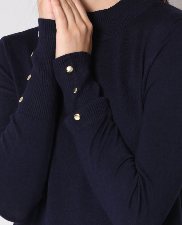 Robe pull bleu marine - Pimkie
