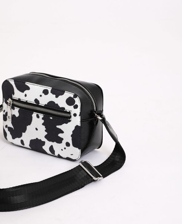 Sac imprimé animalier blanc - Pimkie