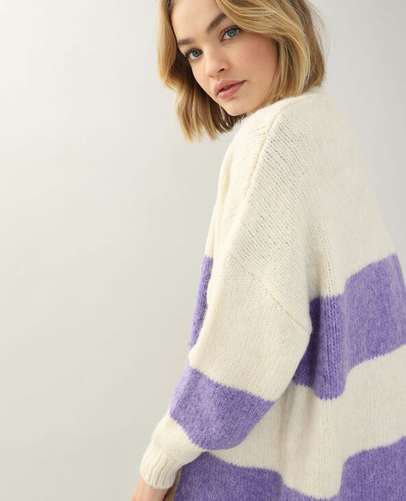 Gilet long violet - Pimkie
