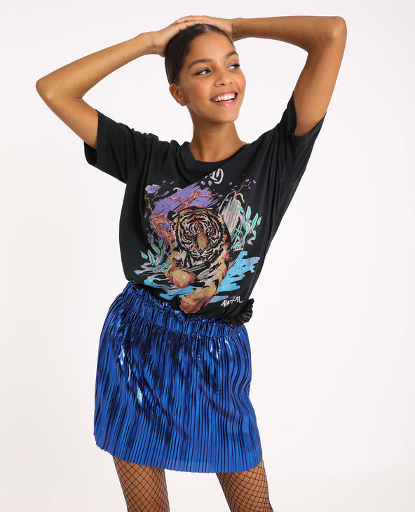 T-shirt graphique gris foncé - Pimkie