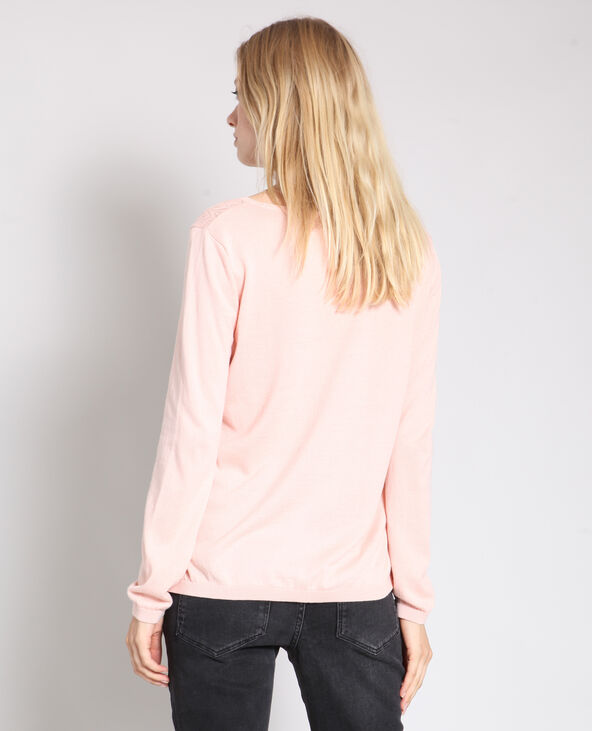 Pull léger rose clair - Pimkie