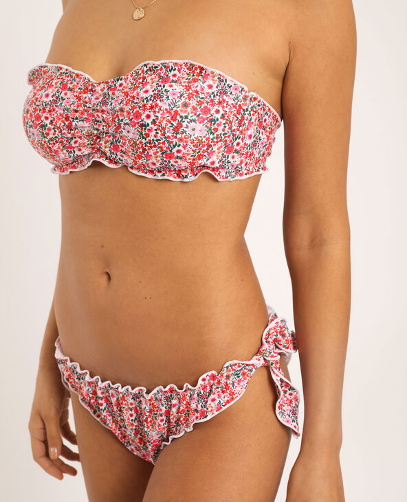 Haut de bikini bandeau blanc - Pimkie