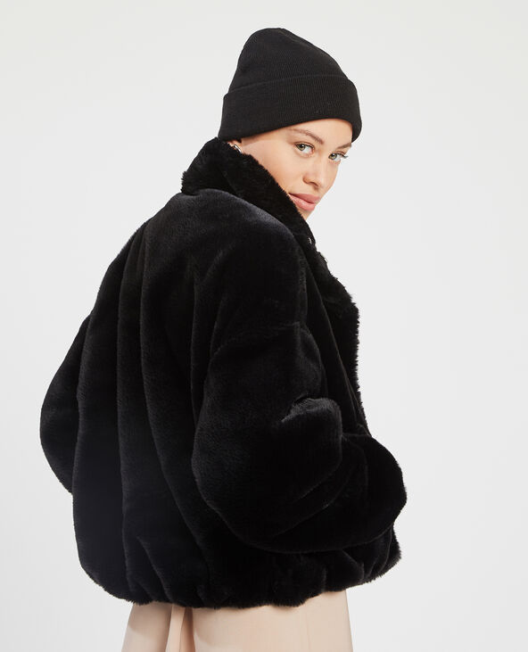 Blouson fausse fourrure