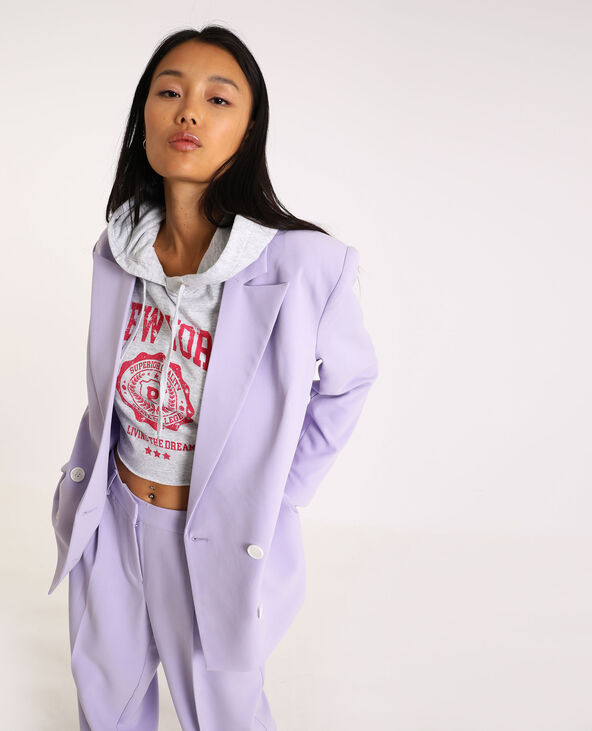Blazer oversized violet - Pimkie