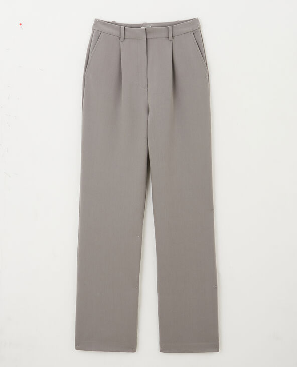 Pantalon droit city gris foncé - Pimkie