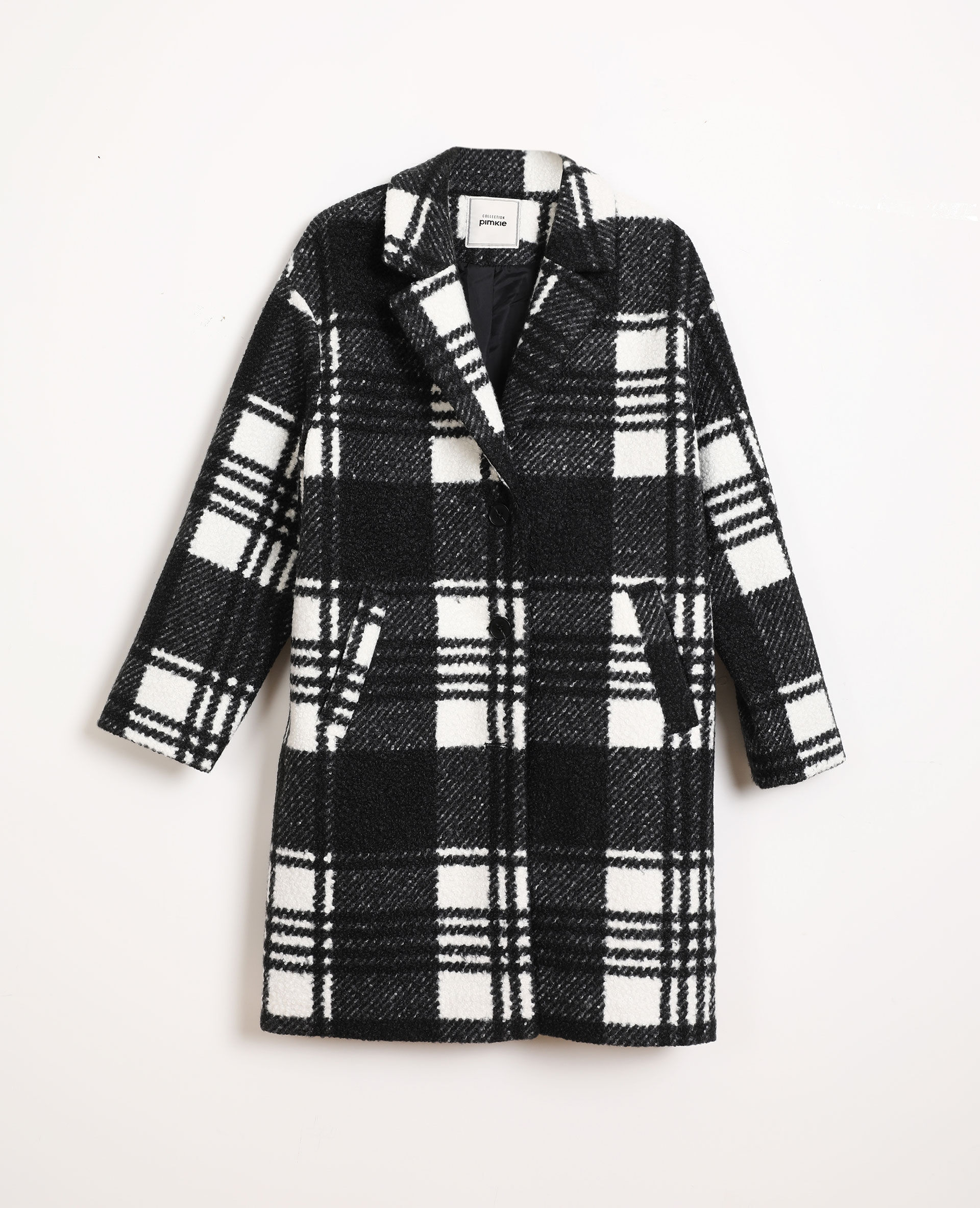 manteau à carreaux femme pimkie