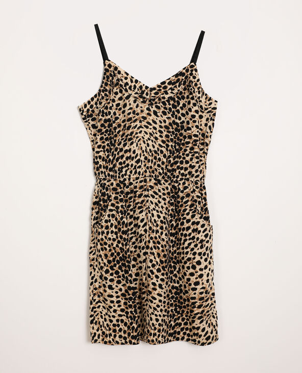 Robe imprime leopard