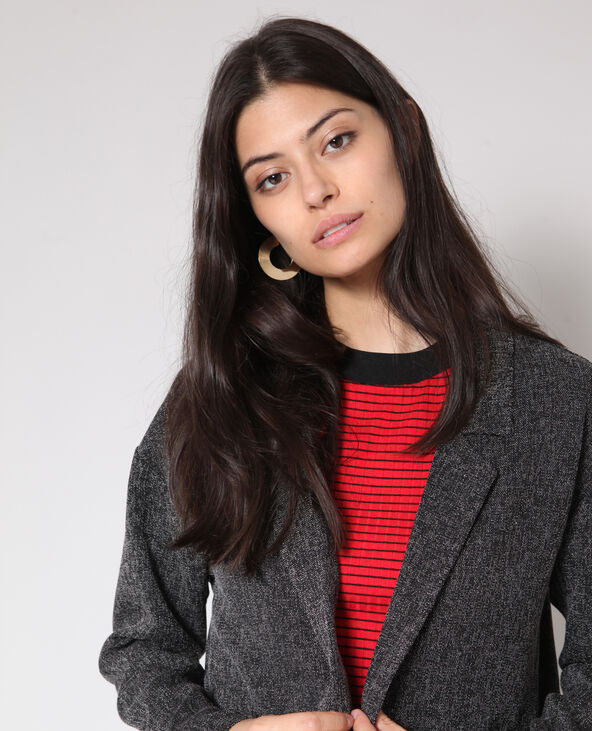Blazer fluide gris foncé - Pimkie