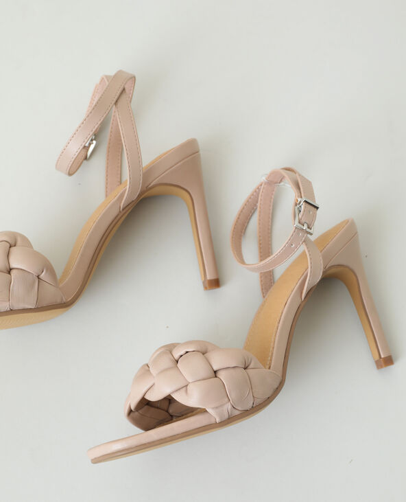 Sandales tress es talons aiguilles Pimkie
