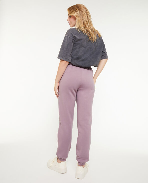 Pantalon de jogging en molleton lilas - Pimkie