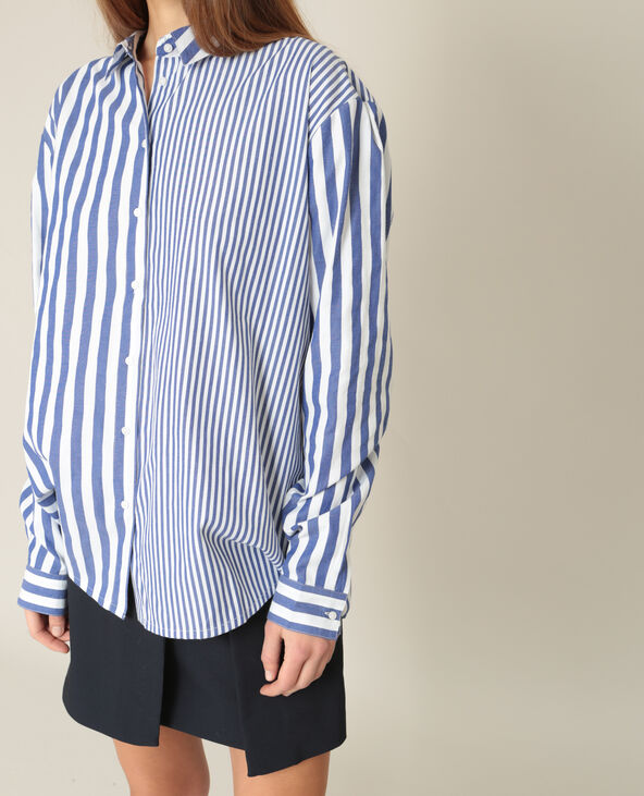 Chemise à rayures blanc - Pimkie