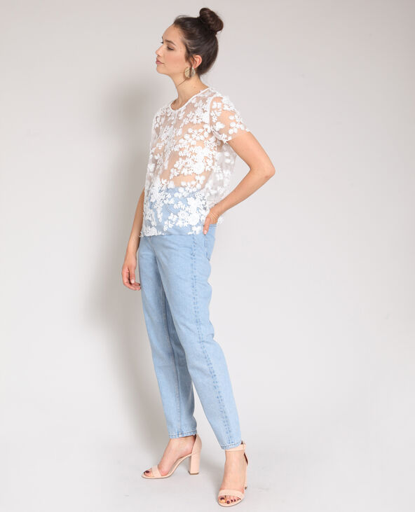 Jean mom bleu clair - Pimkie