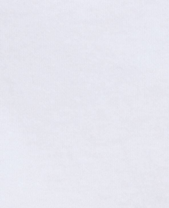 T-shirt basique col rond blanc - Pimkie