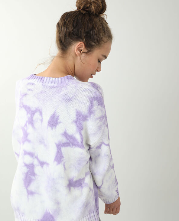 Pull oversize tie and dye violet - Pimkie