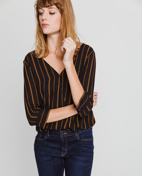Blouse body noir - Pimkie