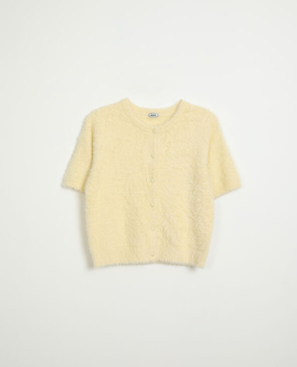 Gilet manches courtes jaune - Pimkie