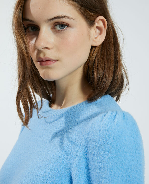 Robe pull douce bleu - Pimkie