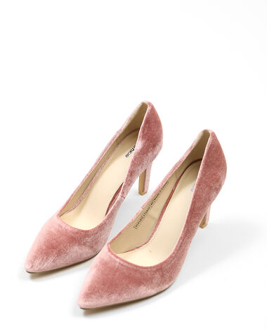 Escarpins velours taupe - Pimkie