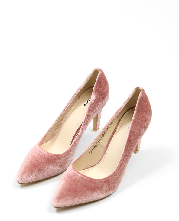 Escarpins velours taupe - Pimkie