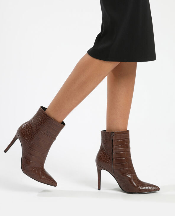 Boots pointues marron - Pimkie