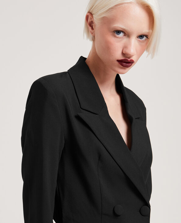 Combishort blazer noir - Pimkie
