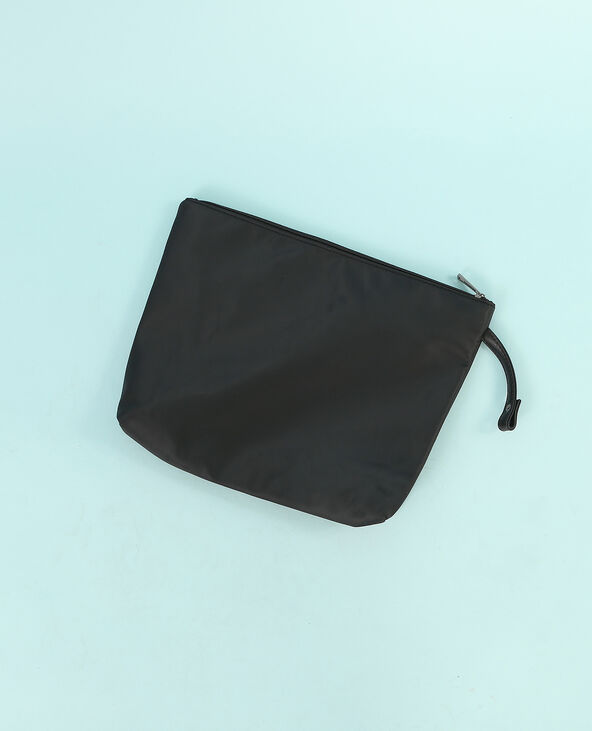 Grand sac cabas bi texture noir - Pimkie