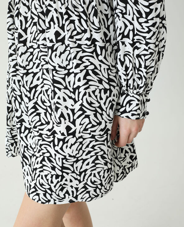 Robe trapèze noir - Pimkie