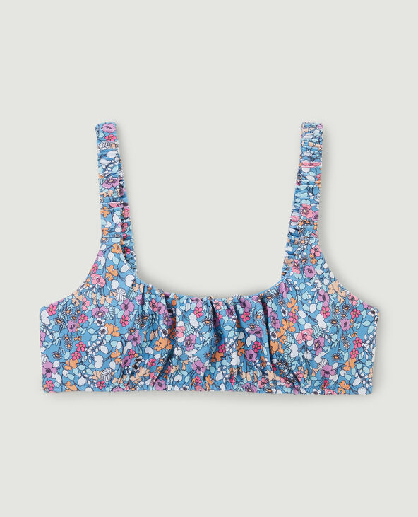 Haut de maillot de bain brassière bleu - Pimkie