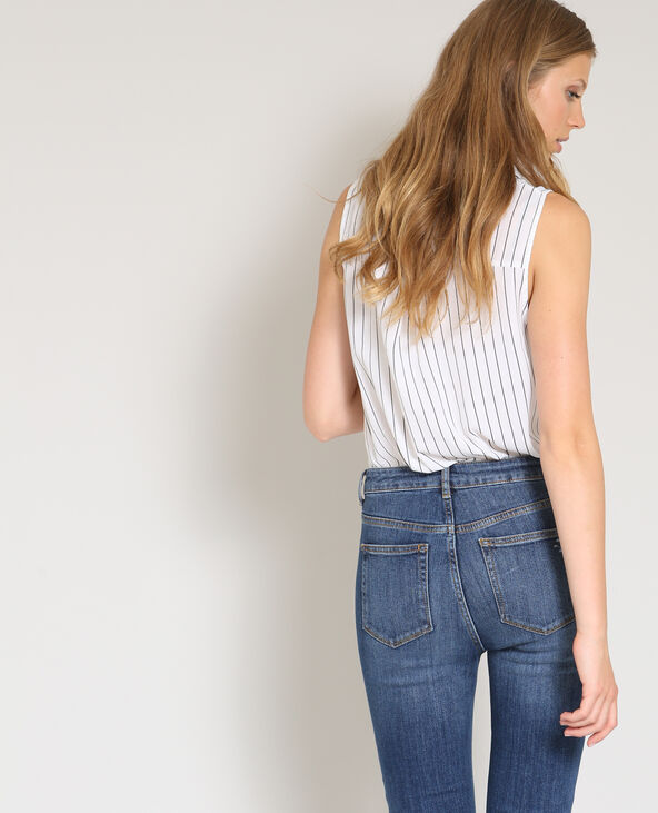 Chemise sans manches blanc - Pimkie