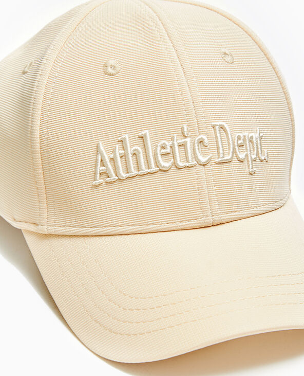 Casquette avec broderie devant beige - Pimkie
