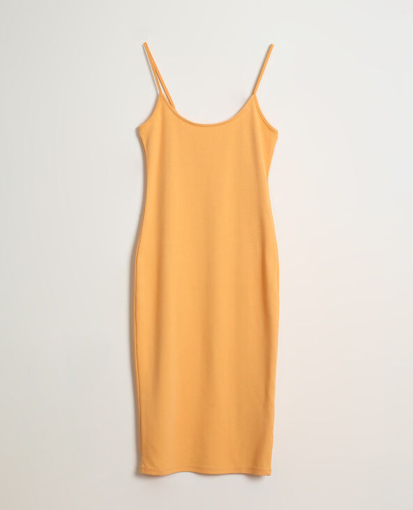 Robe moulante orange - Pimkie