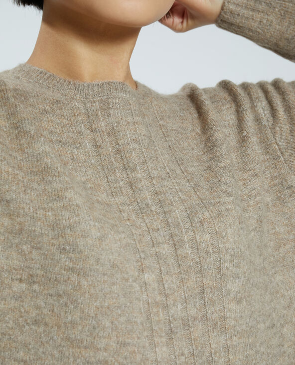 Robe pull taupe - Pimkie