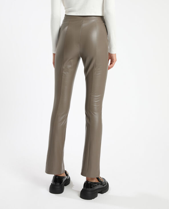 Jegging simili cuir