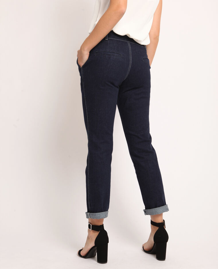 Jean brut bleu foncé - Pimkie