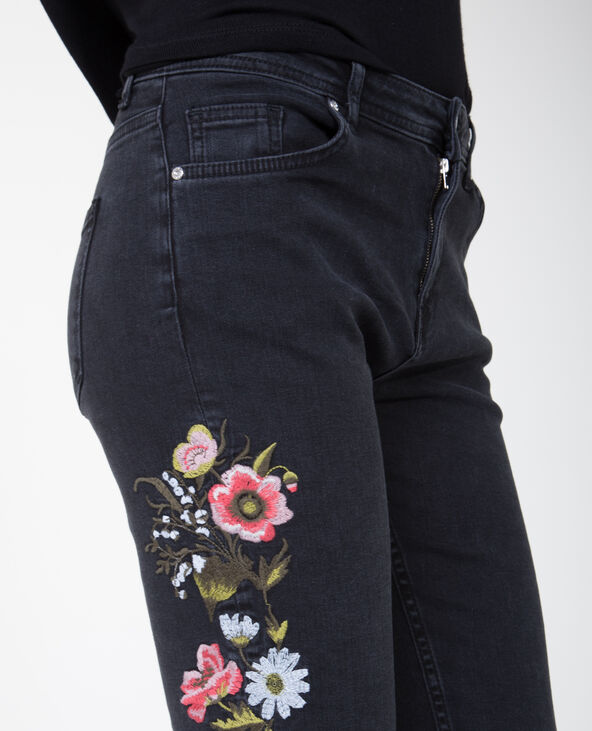 Jean slim brode