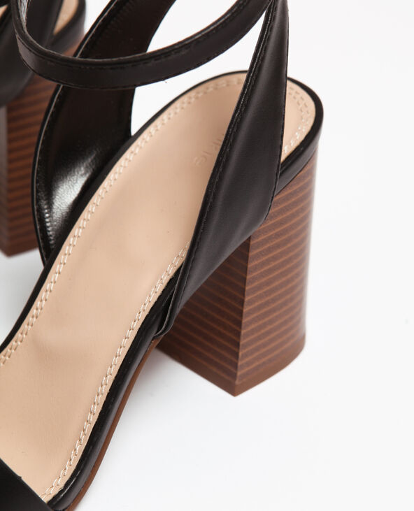 Sandales à brides noir - Pimkie