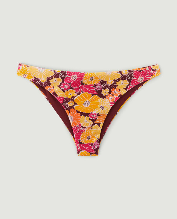 Bas de maillot de bain culotte marron - Pimkie