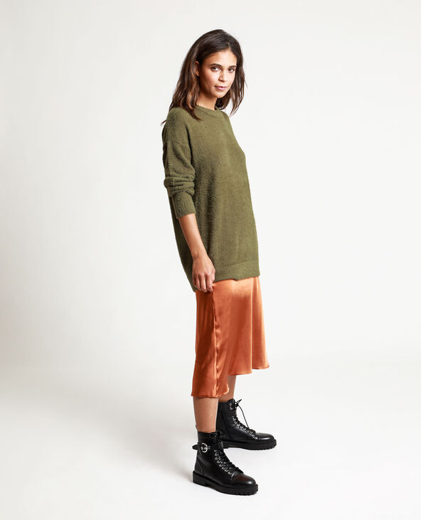 Pull long vert kaki - Pimkie