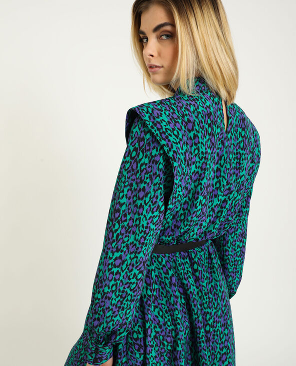Robe longue vert émeraude - Pimkie