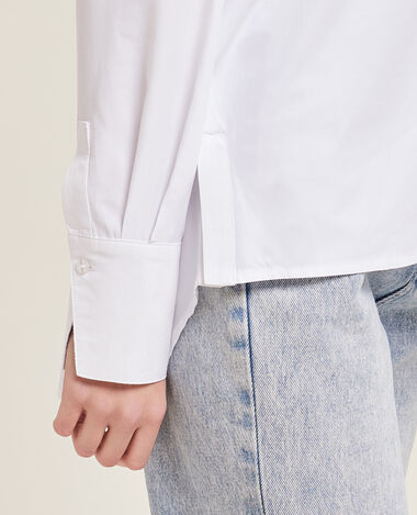 Chemise manches longues blanc - Pimkie