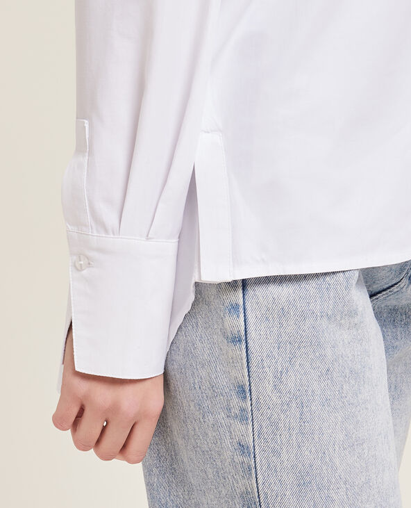 Chemise manches longues blanc - Pimkie