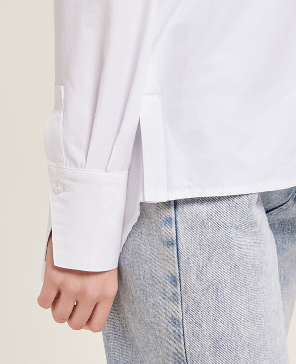 Chemise manches longues blanc - Pimkie