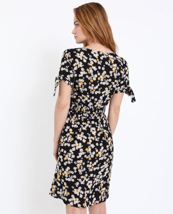 Robe fleurie noir - Pimkie