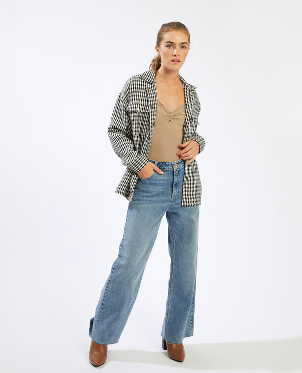 Body torsadé poitrine gris clair - Pimkie